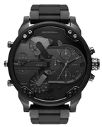 Diesel DZ7396 Mr. Daddy 2.0 Chronograph Men's Watch – Black Dial & Black Stainless Steel Strap