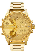 Diesel DZ7399 Mr. Daddy 2.0 Chronograph Men's Watch – Gold Dial & Gold Stainless Steel Strap