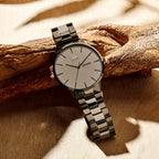 Armani Exchange Cayde AX2722 Men's Analog Watch – Grey Dial with Matching Grey Stainless Steel Strap