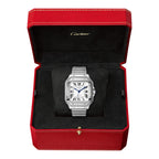 Santos de Cartier Medium Model | 35mm, Steel, Silver Dial