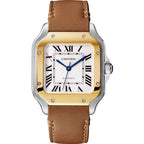 Santos de Cartier | 35mm, Two-Tone Steel & 18K Yellow Gold, Silver Dial