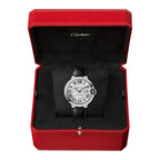 Ballon Bleu de Cartier 40 | 40mm, Steel, Alligator Leather, Silver Dial