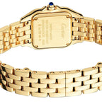 Panthère de Cartier Small Model | 23mm, 18K Yellow Gold, Silver Dial