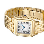Panthère de Cartier Large Model | 31mm, 18K Yellow Gold, Silver Dial