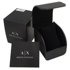 Armani Exchange Hampton AX2407 Men's Watch – Sleek Black Dial with Black Stainless Steel Bracelet