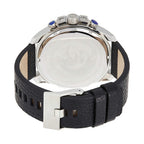 Diesel DZ4423 Mega Chief Chronograph Men's Watch – Blue Dial & Black Leather Strap