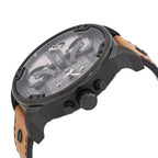 Diesel DZ7406 Mr. Daddy 2.0 Chronograph Men's Watch – Grey Dial & Brown Leather Strap