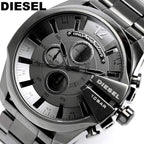 Diesel DZ4282 Mega Chief Chronograph Men's Watch – Grey Dial & Grey Stainless Steel Strap