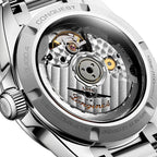 longines Conquest 34mm - White, Mother-of-Pearl w/ Diamonds on Bracelet