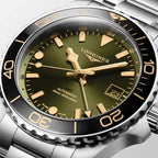 longines HydroConquest GMT 41mm - Green on Bracelet