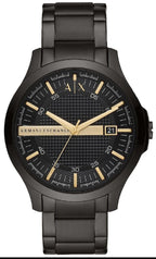 Armani Exchange Hampton AX2150 Men's Chronograph – Black Dial with Black Stainless Steel Bracelet