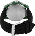 Armani Exchange Outerbanks AX1348 Men's Chronograph Watch – Black Dial with Black Silicone Strap