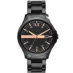 Armani Exchange Hampton AX2150 Men's Chronograph – Black Dial with Black Stainless Steel Bracelet