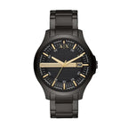 Armani Exchange Hampton AX2413 Men's Chronograph – Black Dial with Black Stainless Steel Strap