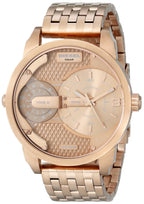 Diesel DZ7318 Mini Daddy Men's Watch – Rose Gold Dial & Rose Gold Stainless Steel Strap