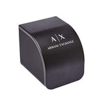Armani Exchange Cayde AX2714 Men's Chronograph – Black Dial with Silver Mesh Stainless Steel Strap