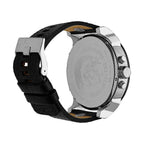 Diesel DZ7313 Mr. Daddy Chronograph Men's Watch – Black Dial & Black Leather Strap