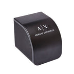 Armani Exchange Hampton AX2407 Men's Watch – Sleek Black Dial with Black Stainless Steel Bracelet