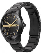 Armani Exchange Hampton AX2413 Men's Chronograph – Black Dial with Black Stainless Steel Strap
