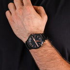 Armani Exchange Hampton AX2150 Men's Chronograph – Black Dial with Black Stainless Steel Bracelet