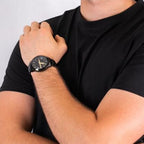 Armani Exchange Hampton AX2413 Men's Chronograph – Black Dial with Black Stainless Steel Strap