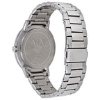 Armani Exchange Cayde AX2700 Men's Analog Watch – Black Dial with Silver Stainless Steel Bracelet