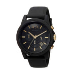 Armani Exchange Outerbanks AX7105 Men's Chronograph Watch – Black Dial with Black Stainless Steel Strap