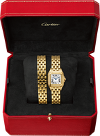 Panthère de Cartier Small Model | 22mm, 18K Yellow Gold, White Dial, Ref. WGPN0046