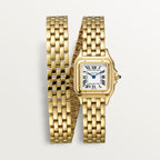 Panthère de Cartier Small Model | 22mm, 18K Yellow Gold, White Dial, Ref. WGPN0046