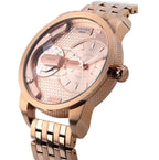 Diesel DZ7318 Mini Daddy Men's Watch – Rose Gold Dial & Rose Gold Stainless Steel Strap