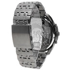 Diesel DZ7372 Uber Chief Chronograph Men's Watch – Black Dial & Grey Stainless Steel Strap