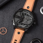 Diesel DZ7406 Mr. Daddy 2.0 Chronograph Men's Watch – Grey Dial & Brown Leather Strap