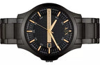 Armani Exchange Hampton AX2413 Men's Chronograph – Black Dial with Black Stainless Steel Strap