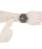 Diesel DZ7332 Mr. Daddy 2.0 Chronograph Men's Watch – Black Dial & Brown Leather Strap