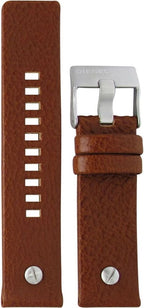 Diesel DZ7264 SBA Dual Time Men's Watch – Black Dial & Brown Leather Strap