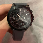 Armani Exchange Drexler AX2601 Men's Chronograph Watch – Black Dial with Black Stainless Steel Strap