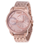 Diesel DZ7318 Mini Daddy Men's Watch – Rose Gold Dial & Rose Gold Stainless Steel Strap