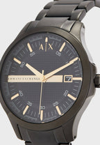 Armani Exchange Hampton AX2150 Men's Chronograph – Black Dial with Black Stainless Steel Bracelet