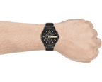 Armani Exchange Hampton AX2164 Men's Chronograph Watch – Black Dial with Black Stainless Steel Strap