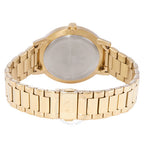 Armani Exchange Cayde AX2707 Men's Analog Watch – Gold Dial with Coordinated Gold Stainless Steel Strap