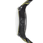 Armani Exchange Hampton AX2407 Men's Watch – Sleek Black Dial with Black Stainless Steel Bracelet