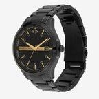 Armani Exchange Hampton AX2150 Men's Chronograph – Black Dial with Black Stainless Steel Bracelet