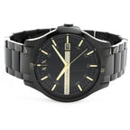 Armani Exchange Hampton AX2413 Men's Chronograph – Black Dial with Black Stainless Steel Strap