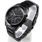 Armani Exchange Drexler AX2601 Men's Chronograph Watch – Black Dial with Black Stainless Steel Strap