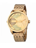 Diesel DZ7306 Mini Daddy Chronograph Men's Watch – Gold Dial & Gold Stainless Steel Strap