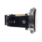 Diesel DZ7313 Mr. Daddy Chronograph Men's Watch – Black Dial & Black Leather Strap