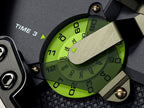 Diesel DZ7311 Big Daddy Chronograph Men's Watch – Black Dial & Black Leather Strap