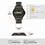 Armani Exchange Hampton AX2413 Men's Chronograph – Black Dial with Black Stainless Steel Strap