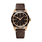 OMEGA Seamaster 300 Bronze Gold 41mm - Brown on Leather Strap