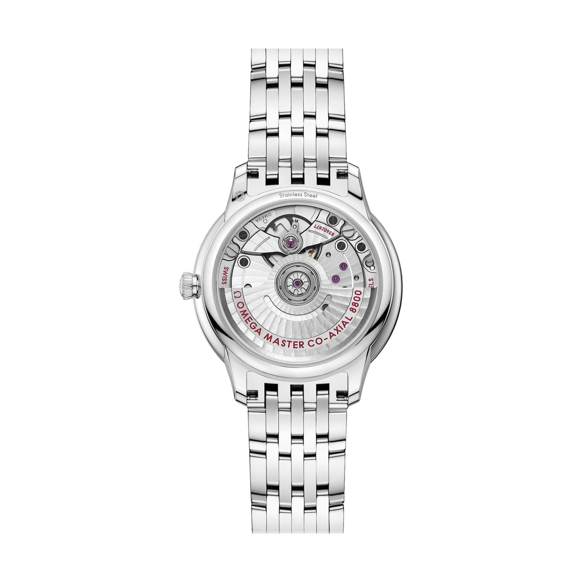 OMEGA De Ville Prestige 34mm - White, Mother-of-Pearl on Bracelet